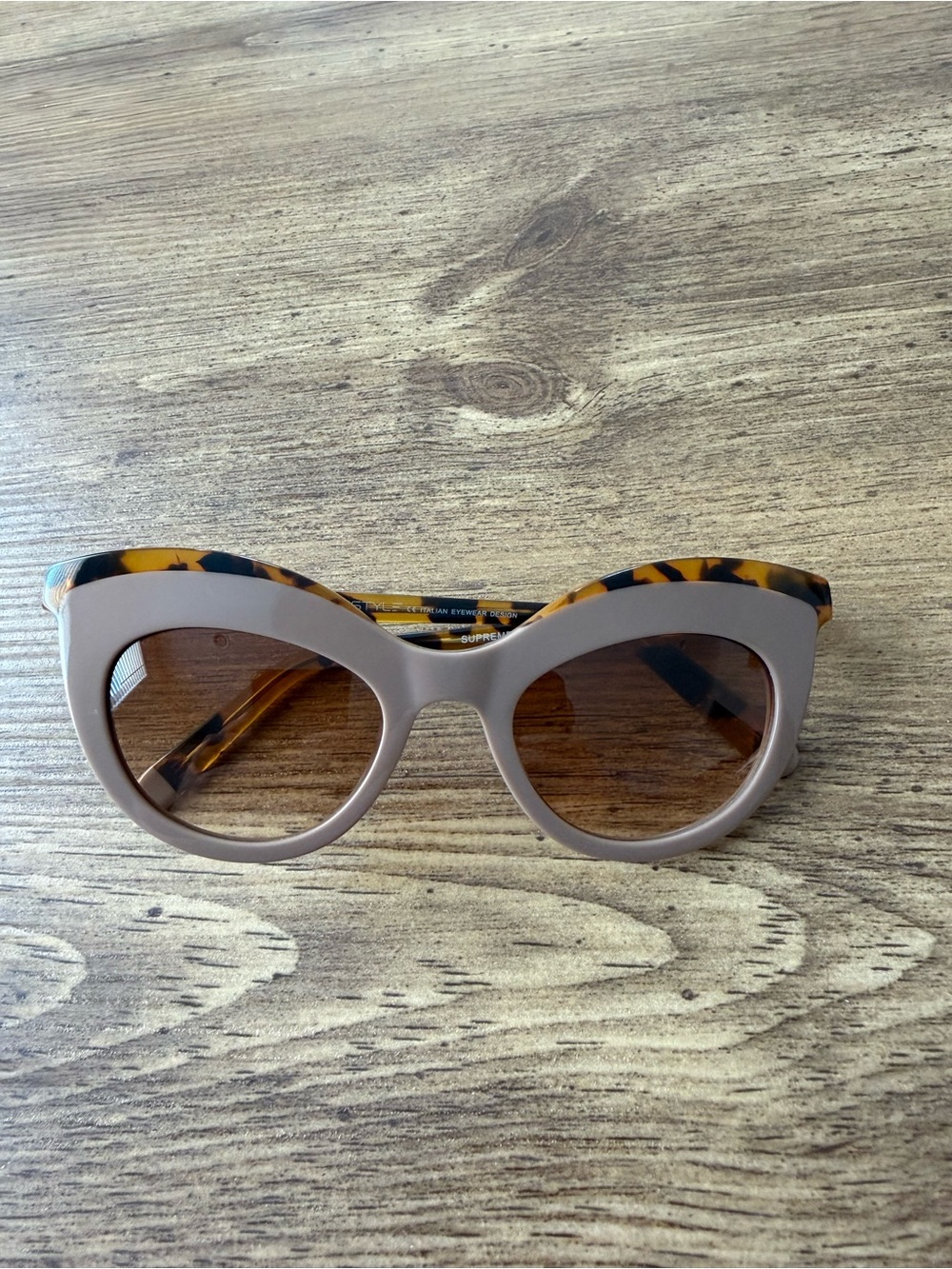 Luisstyle Supreme SS6464 450 Cat Eye Tortoise Sunglasses Italian 48-21-140 FRAME